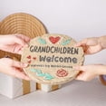 thumbnail image 5 of Grandchildren Welcome Stepping Stone - 10 Inch Resin Grandparents Gift, Spring Home Decoration for Lawn, 5 of 6