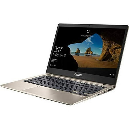 ASUS ZenBook 13 UX331UA Ultra-Slim Laptop 13.3" Full HD WideView display, 8th gen Intel Core i7-8550U Processor, 8GB LPDDR3, 256GB SSD, Windows 10, Backlit keyboard, Fingerprint, Icicle Gold