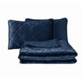 thumbnail image 2 of Swift Home Diamond Velvet Quilt Set, 2 of 3