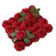 thumbnail image 3 of Conjunto de caja de flores artificiales, centros de mesa DIY de rosas falsas, flores de imitación con hojas para decoración del hogar del Día de, 3 of 8