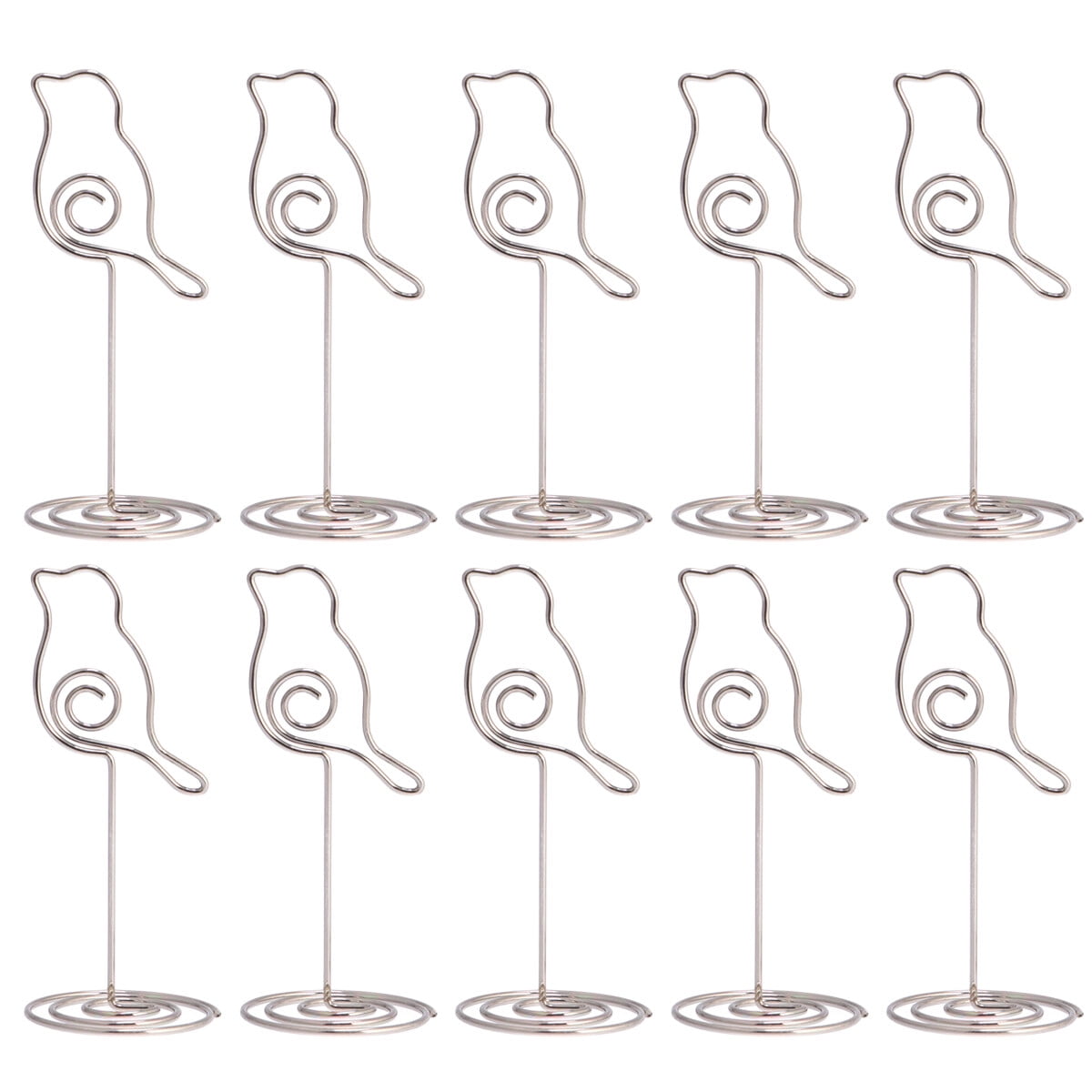 Holders Holder Table Card Picture Place Metal Number Clips Clip Stand