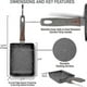 thumbnail image 5 of Tamagoyaki Pan for Japanese Omelette - Non-Stick Square Egg Frying Pan, 18x15cm Iron Cookware with Heat-Resistant Handle, 5 of 5