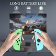 thumbnail image 5 of SIXGOLDHUA Game Controller for Nintendo Switch Controller, Switch Remote Joypad (L/R) Support Vibration/Motion Control/Wake-Up - Blue & Yellow, 5 of 7