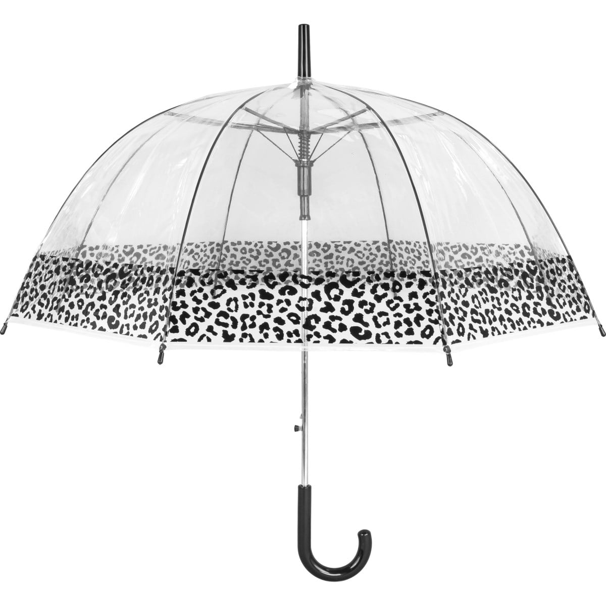 Ladies Gorgeous Brown & Black Tiger Print Umbrella Walking Length Ideal Gift 