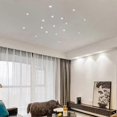 thumbnail image 4 of 6 Pack Mini Black LED Recessed Ceiling Spotlights Mini LED Spotlight for Cabinet Ceiling Light, 3W, Warm White, 4 of 5