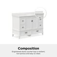 thumbnail image 6 of DHP Otum 48" Bathroom Vanity, White, 6 of 18