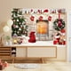 thumbnail image 5 of onlyliua Liquidación Tapiz Navideño, Árbol de Navidad, Escena de Nieve, Fondo Fotográfico, Tela Colgante, Decoración de Fiesta de Evento Navideño, Tela de Pared de Fondo, 5 of 6