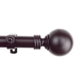 thumbnail image 3 of Contemporary Home Living 246" Gold Solid Contemporary Round Single Curtain Rod, 3 of 3