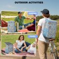 thumbnail image 4 of Decorative Paisley Boho Floral Insulated Cooler Backpack, Vintage Ethnic Pattern Leakproof Waterproof Lunch Bag for Outdoor Activities, 4 of 5