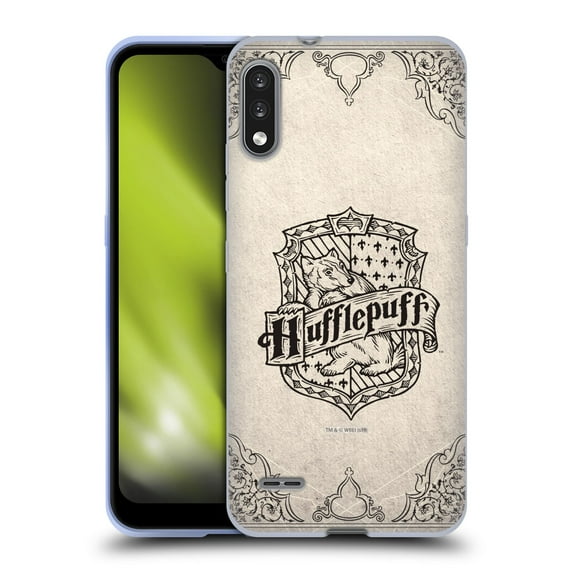 Head Case Designs Officially Licensed Harry Potter Sorcerer's Stone I Hufflepuff Parchment Soft Gel Case Compatible with LG LG K22