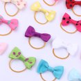 thumbnail image 4 of 40PCS Dog Bowknot Hair Rope Elastic Pet Hair Band Puppy Hair Tie Bow Hair Ring Headwear (Random Color), 4 of 6