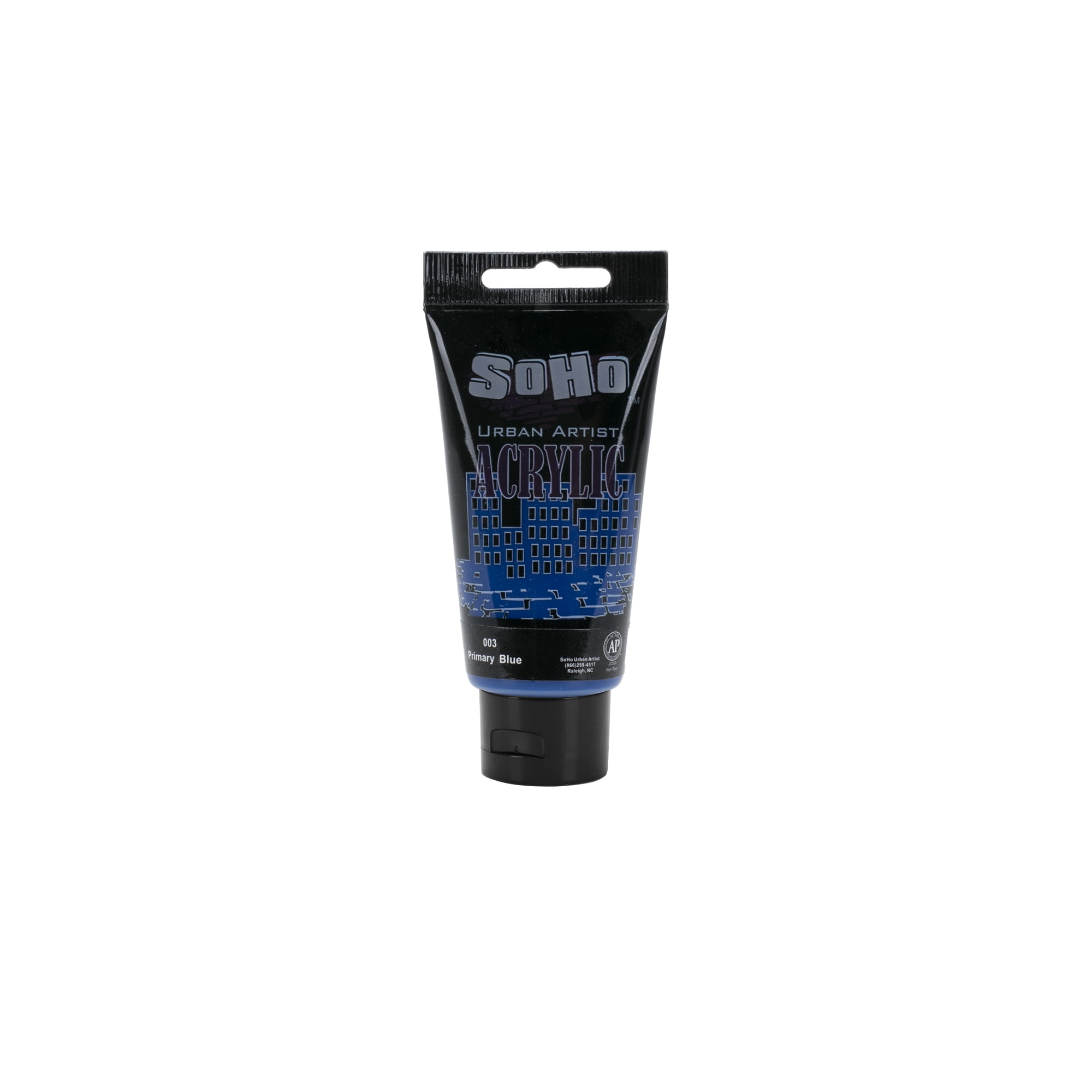 SoHo Urban Artist Heavy Body Acrylic Paint - Set of 5 - 75mL - Assorted - Thick, Rich Color, Excellent Coverage, Professional Quality - Artists Acrylic Paint