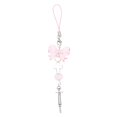 thumbnail image 1 of Y2K Syringe Bowknot Pendant Phone Straps Lanyard Fashion Pocket Keychain Strap Backpack Charm Car Keys Decoration Chain, 1 of 4
