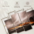 thumbnail image 6 of Elephant Stock Yellow Vintage Airplane Wall Art - Horizontal Multi Panel Canvas - Living Room Wall Decor - Transportation Multi Panel - Gray And Beige Decor - 43" x 27", 6 of 8