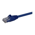 thumbnail image 6 of StarTech 8ft CAT6 Ethernet Cable - Blue CAT 6 Gigabit Ethernet Wire -250Mhz 100W PoE RJ45 UTP Network Patch Cord Snagless with Strain Relief (N6PATCH8BL), 6 of 13