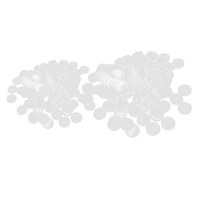Caja Transparente Para 200 Cápsulas Portamonedas Para Protectores De Colección De Monedas SM SunniMix Cápsulas de almacenamiento de monedas