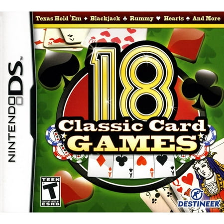 18 Classic Card Games (DS) (Best Single Card Ds Games)