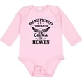 thumbnail image 3 of Inktastic Handpicked for Earth by My Cousin in Heaven with Angel Wings Boys or Girls Long Sleeve Baby Bodysuit, 3 of 5