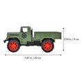 thumbnail image 2 of WEUVEB Inertia Truck Toy Model 2Pcs Green ABS Plastic Pull- for Children Home Entertainment, 2 of 8
