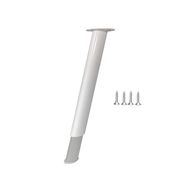 Pata de mesa ajustable, pata de escritorio de metal, patas de muebles para mesas, escritorio de bricolaje, hogar y oficina 300 mm a 425 mm