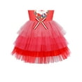 thumbnail image 6 of Girls Dress Christmas Santa Holiday New Year Party 5 Years, 6 of 7