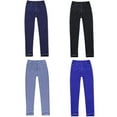 thumbnail image 4 of BULLPIANO Children Girls Footless Pencil Pants Kids Faux Jeans Skinny Pants Trousers Teenage Child 3-12 Y, 4 of 4