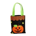 thumbnail image 1 of Bolsas de Halloween para dulces con asas Bolsa de calabaza Bolsas de Halloween para fiestas de Halloween, 1 of 8