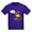 Purple, variant on - Bunny Ouch Kids Dark T Shirt - Kids Dark T-Shirt