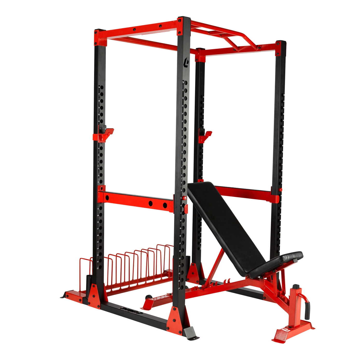 Lifeline Fitness C1 Pro Power Squat Rack System for Weight Training and Body Building