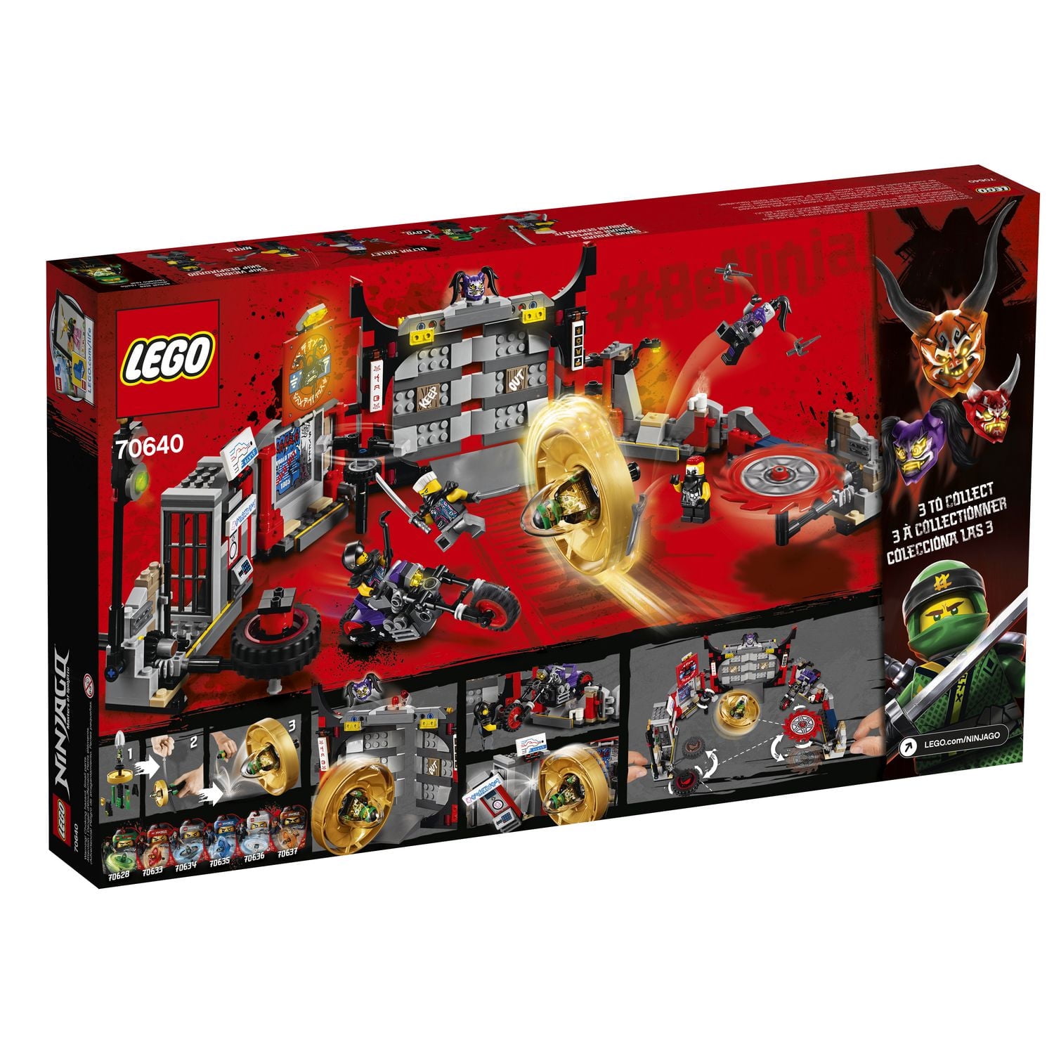 Ninjago - Le quartier général F.D.G. (70640)