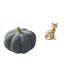 thumbnail image 1 of Escultura De Almohada De Peluche De Gato Y Calabaza De Halloween, Cojín Decorativo Para Sofá, Adorno Artesanal De Animales Para Cama, Dormitorio, Habitación, Decoración De Chimenea, 1 of 8
