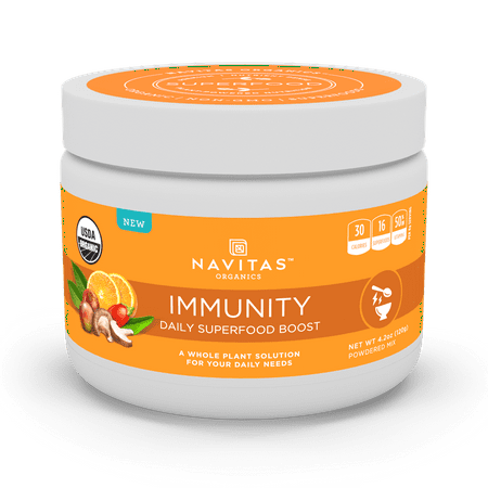 Navitas Organics Daily Immunity Superfood Powder, 4.2 Oz, 15