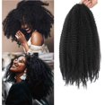 thumbnail image 1 of Dansama Marley Twist Cabello trenzado 24 pulgadas 6 paquetes Marley Hair Trenzado Extensiones de cabello de ganchillo (24 pulgadas (paquete de 6) #2), 1 of 1