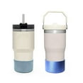 glass cups gatorade water bottle for picnic Gradient Luster Silicone