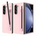 thumbnail image 1 of For Samsung Galaxy Z Fold 7 Slim Matte PC Shockproof Phone Cases With S Pen - Pink, 1 of 5