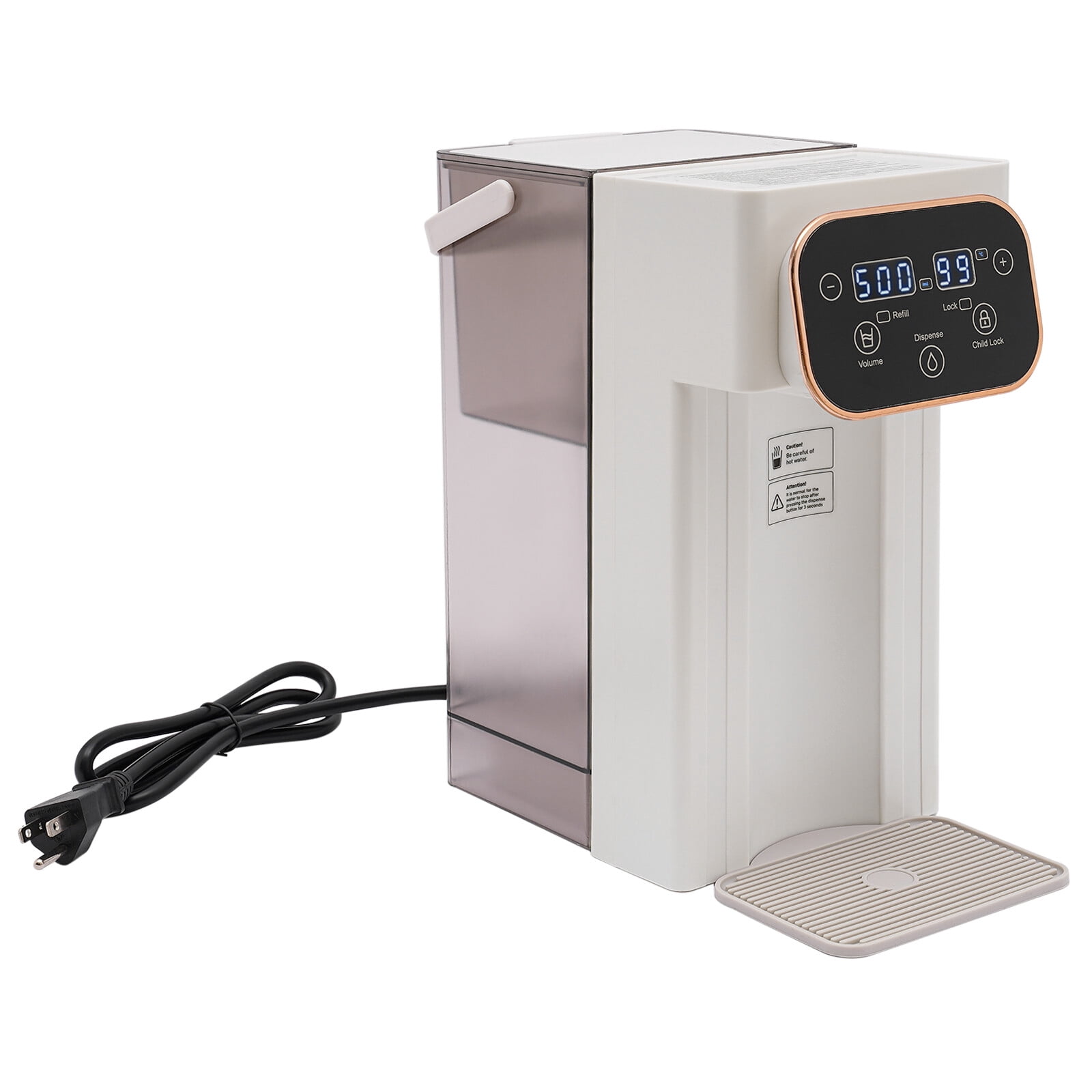 Denest 1500W Instant Hot Water Dispenser & Filter, Countertop Water Dispenser Corded