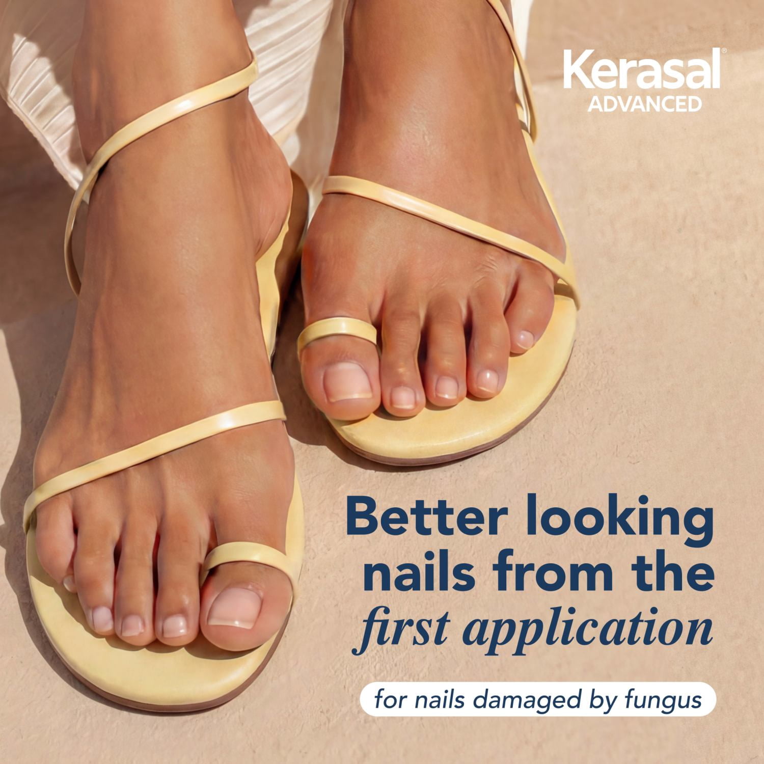 (4 pack) Kerasal Advanced Clear & Defend Fungal Nail Renewal –Better-Looking Nails after 1 Use, Apply 2x Weekly, 0.13 fl oz | HSA/FSA Eligible