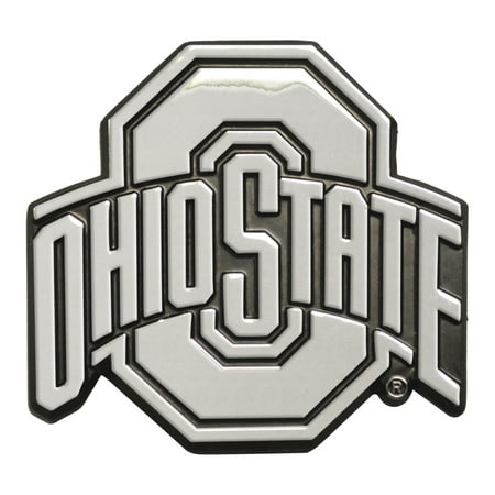 Ohio State University Chrome Car Emblem