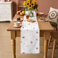 thumbnail image 2 of Valentine's Day Table Runner 72 Inches Long Farmhouse Dress Scarves, Red Love Heart Romantic Watercolor Dining Tablerunner for Coffee Table/Kitchen Island/Party Décor, 13" x 72", 2 of 8