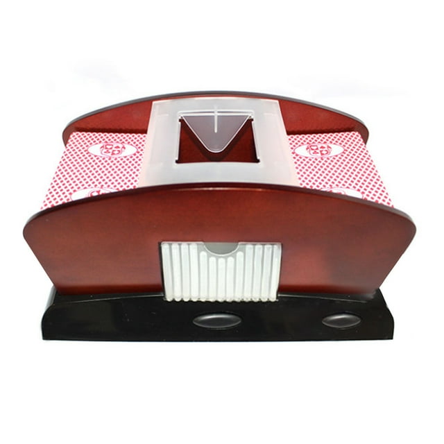Playing Card Automatic Plastic Card Shuffler 1 - 2 Deck Poker Sorter Mixer Machine for Party Entertainment
