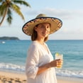 thumbnail image 7 of Hsqqdc Mexican Style Woven Sombrero, Wide Brim Straw Hat for Party Events, 7 of 7