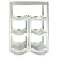 thumbnail image 4 of Bottle Buddy Complete System, White, Durable Plastic, 6 Trays, Storage Shelf, 4 of 9