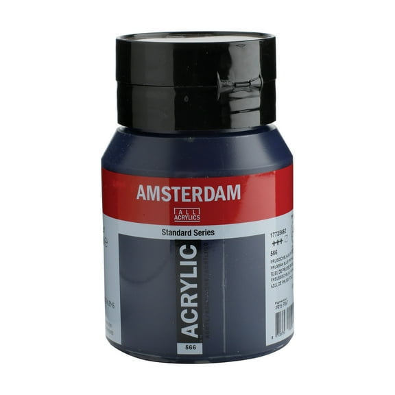 Amsterdam Standard Series Acrylic Paint, 500ml, Prussian Blue Phthalo