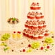 thumbnail image 5 of Juego de 11 soportes acrílicos para tartas, 3 cajas acrílicas transparentes para exhibición, soportes de mesa de postre de 4 niveles, 2 bandejas para servir, 3 mini carteles y 2 pinzas para, 5 of 6