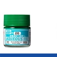 thumbnail image 1 of Mr. Hobby Aqueous H26 Gloss Bright Green Acrylic Paint 10ml for Scale Models & Miniatures, 1 of 3