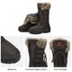 thumbnail image 2 of Dream Pairs - Botas cálidas impermeables de piel sintética para mujer, botas de nieve para senderismo al aire libre de media pantorrilla MAINE Dream Pairs MAINE, 2 of 7