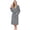 Gray, variant on Hooded Bathrobes for Women, Soft Long Towel Robes for Women - Absorbent and Quick Dry (Light Pink,S/M)