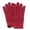 Hot Pink, variant on Daznico Plaid Pattern Knitted Touchscreen Gloves Thickened Lined Thermal Warm Hand Warmers for Daily Wear and Cold Weather Outdoor Activities