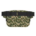 thumbnail image 3 of Honeii Camouflag Print Square Double Layer Waist Bag,Waist Belt Bag Fashion Fanny Women and Men,For Travel Running Hiking Walking, 3 of 9