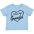 thumbnail image 3 of Inktastic I Love My Grandpa in Black Chalk Heart Boys or Girls Baby T-Shirt, 3 of 5